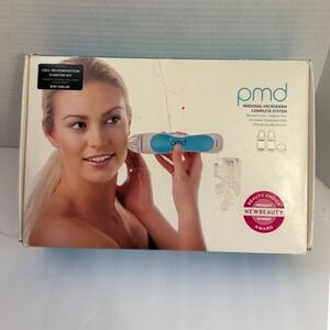 PMD Personal Microderm Complete System Blue with Starter Kit Skin Care Set NEW